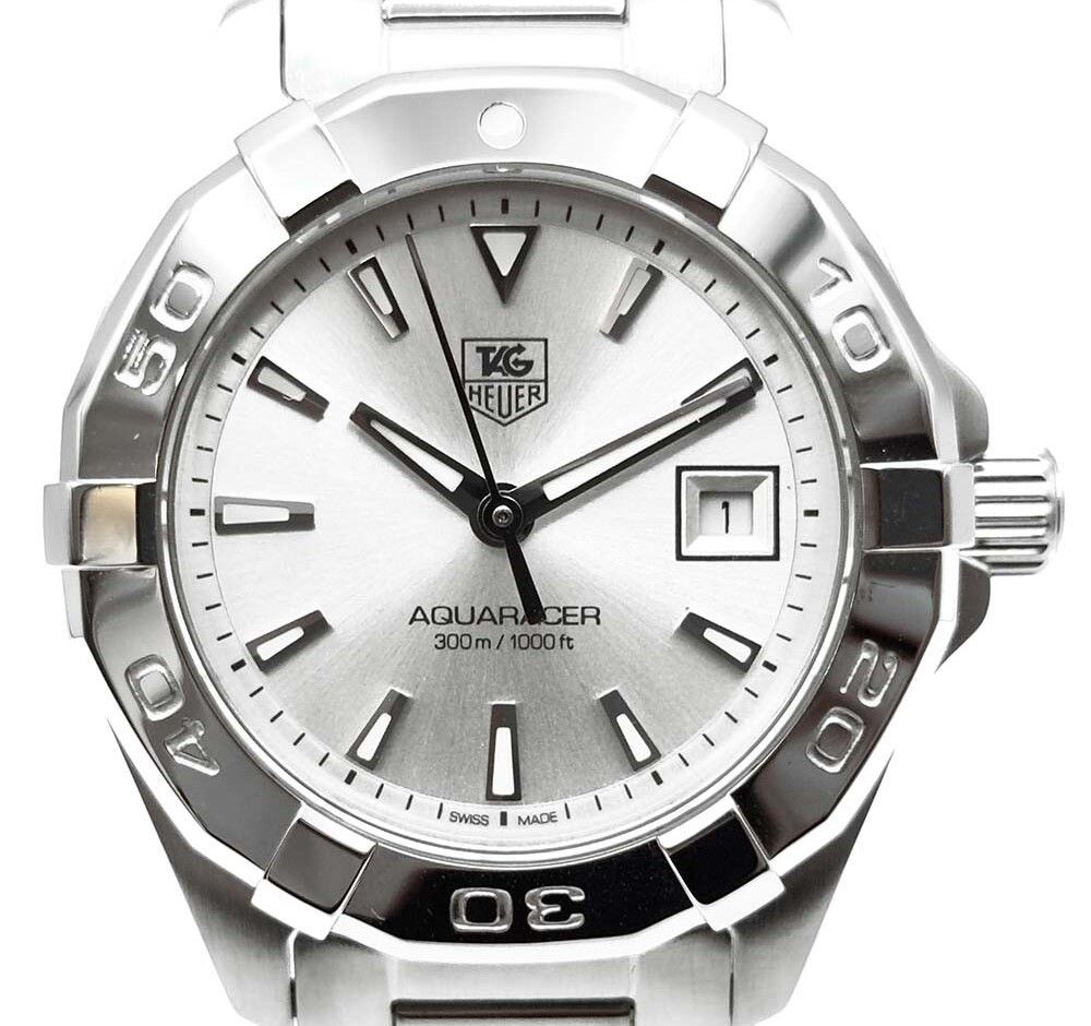 Tag Heuer Aquaracer Professional 200 Quartz White Dial Silver Steel Strap Watch for Women - WBP1411.BA0622 Buy Now By Tag Heuer