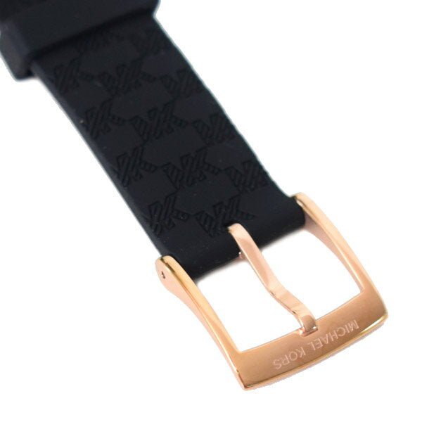 Michael Kors Jessa Quartz Black Dial Black Silicone Strap Watch For Women - MK7266 Buy Now By Michael Kors