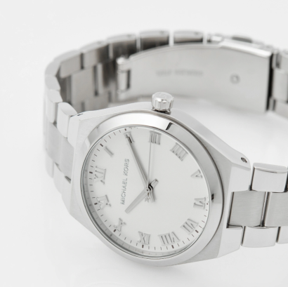 Michael Kors Lennox Three Hand Silver Dial Silver Steel Strap Watch For Women - MK7393 Buy Now By Michael Kors