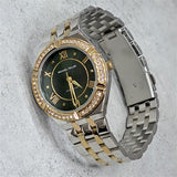 Michael Kors Lauryn Crystal Pave Black Dial Two Tone Steel Strap Watch For Women - MK4403 Buy Now By Michael Kors