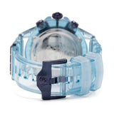 Versace Icon Active Chronograph Purple Dial Blue Silicone Strap Watch For Men - VEZ701523 Buy Now By Versace