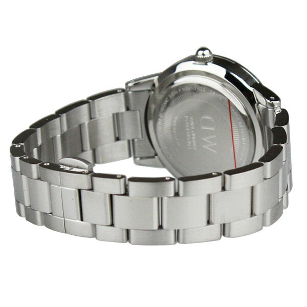 Daniel Wellington Iconic Link White Dial Silver Steel Strap Watch for Women - DW00100203 Buy Now By Daniel Wellington