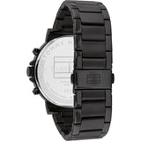 Tommy Hilfiger Tyson Chronograph Black Dial Black Steel Strap Watch For Men - 1710590 Buy Now By Tommy Hilfiger