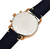 Fossil The Commuter Blue Dial Blue Leather Strap Watch for Men - FS5404 Buy Now By Fossil