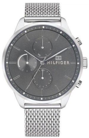 Tommy Hilfiger Chase Quartz Grey Dial Silver Mesh Bracelet Watch For Men - 1791484 Buy Now By Tommy Hilfiger