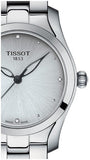 Tissot T Wave Diamonds White Dial Silver Steel Strap Watch For Women - T112.210.11.036.00 Buy Now By Tissot