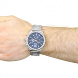Hugo Boss Professional Chronograph Blue Dial Silver Steel Strap Watch for Men - 1513527 Buy Now By Hugo Boss