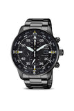 Citizen Sports Eco Drive Black Dial Black Steel Strap Watch For Men - CA0695-84E Buy Now By Citizen