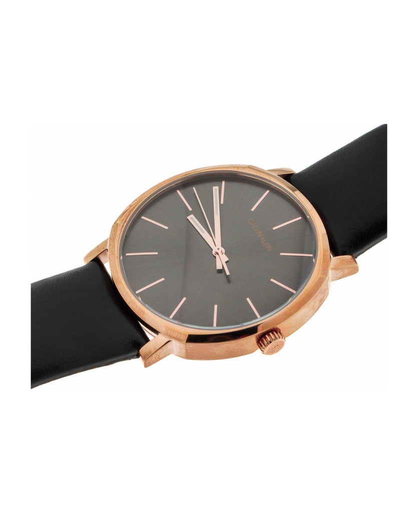 Calvin Klein Posh Black Dial Black Leather Strap Watch for Men - K8Q316C3 Buy Now By Calvin Klein