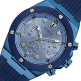 Guess Poseidon Blue Dial Blue Rubber Strap Watch for Men - GW0057G3 Buy Now By Guess