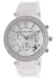 Michael Kors Parker White Dial White Ceramic Strap Watch for Women - MK5654 Buy Now By Michael Kors