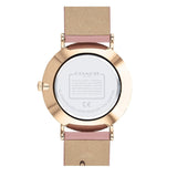 Coach Perry Silver Dial Pink Leather Strap Watch For Women - 14503325 Buy Now By Coach