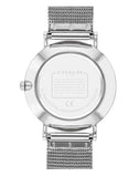 Coach Perry Silver Dial Silver Mesh Bracelet Watch for Women - 14503341 Buy Now By Coach