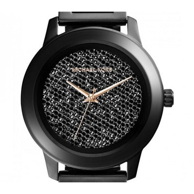 Michael Kors Kinley Silver Dial Black Steel Strap Watch for Women - MK5999 Buy Now By Michael Kors