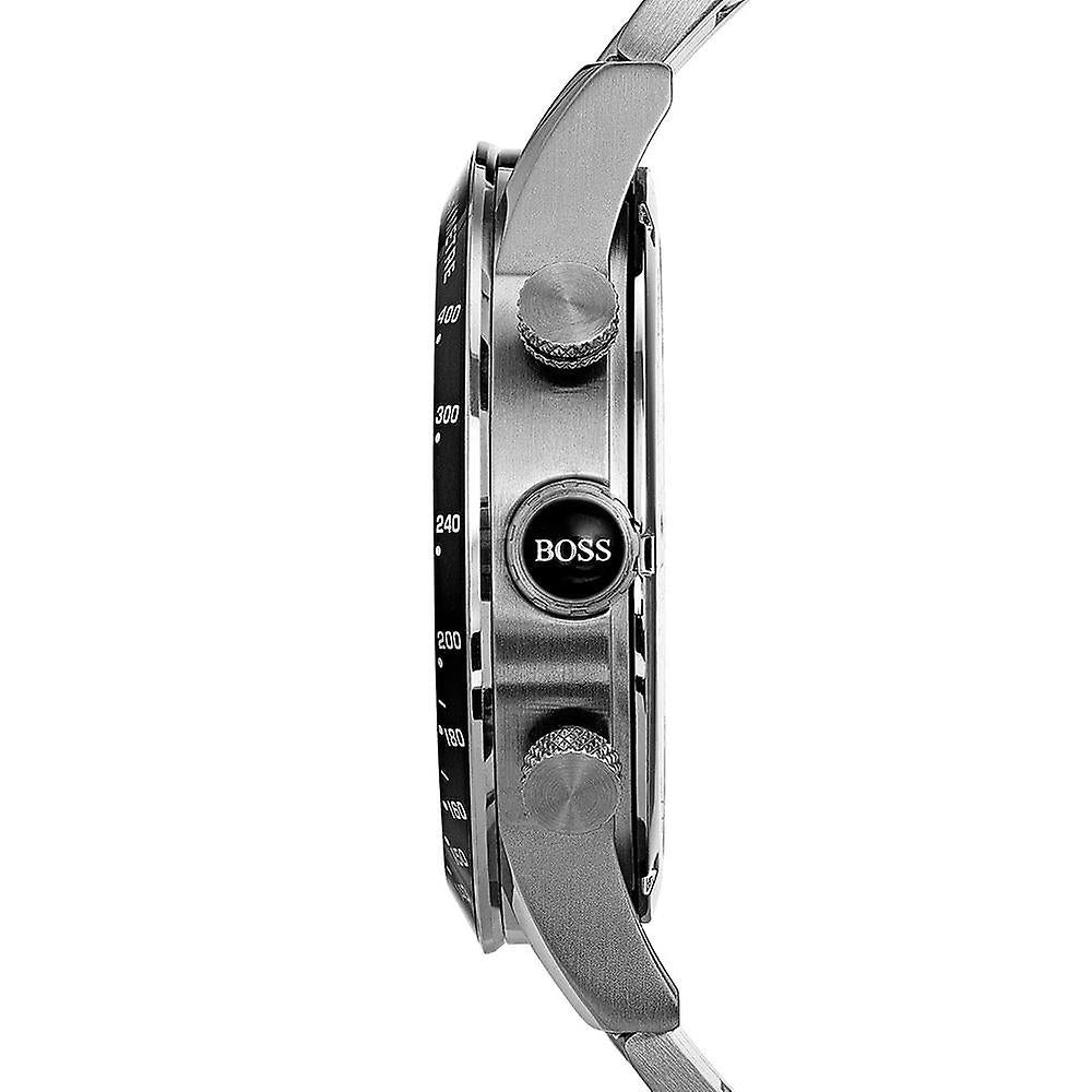 Hugo Boss Rafale Quartz Blue Dial Silver Steel Strap Watch for Men - 1513510 Buy Now By Hugo Boss