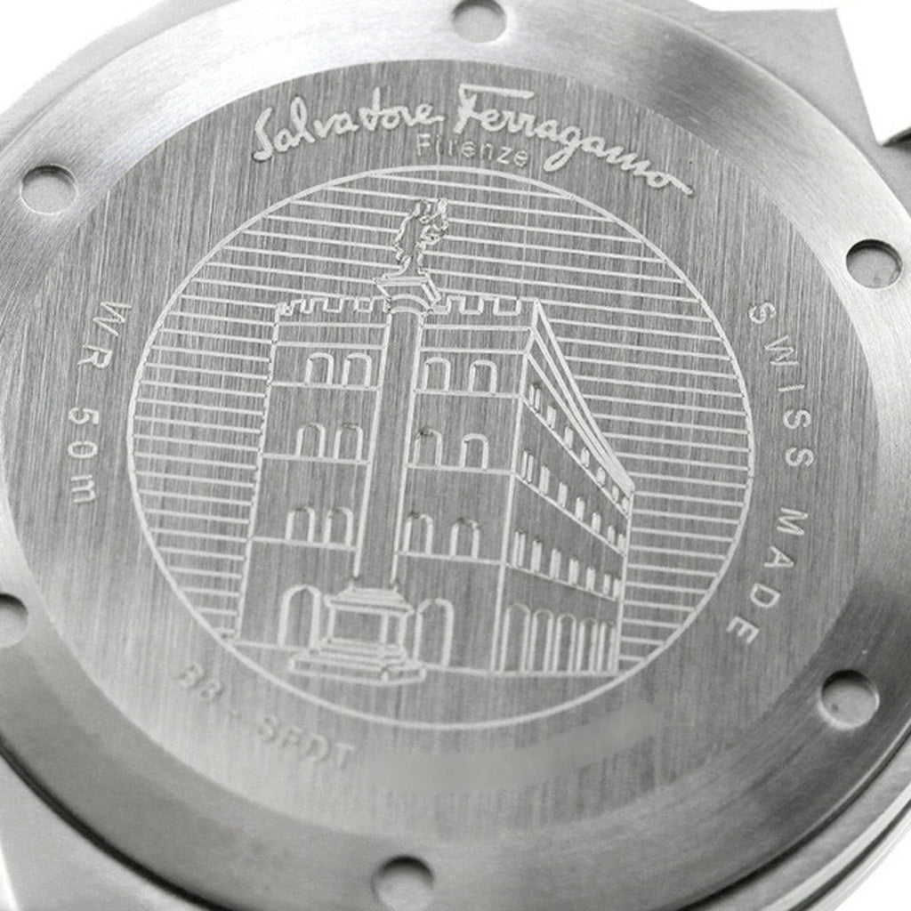 Salvatore Ferragamo F-80 Classic Green Dial Silver Steel Strap Watch for Men - SFDT02123 Buy Now By Salvatore Ferragamo