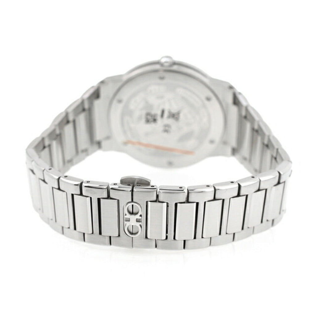 Salvatore Ferragamo F-80 Classic Silver Dial Silver Steel Strap Watch for Men - SFDT02223 Buy Now By Salvatore Ferragamo