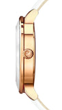 Swarovski Octea Lux White Dial White Leather Strap Watch for Women - 5414416 Buy Now By Swarovski