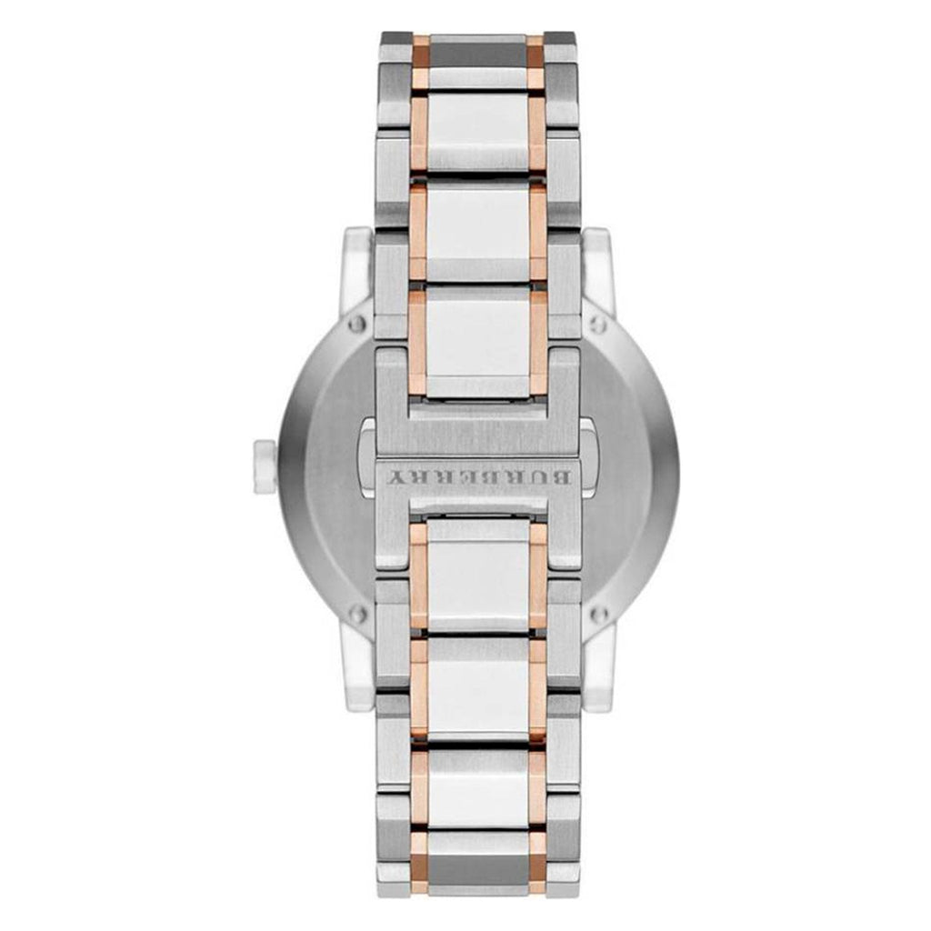 Burberry The City White Dial Two Tone Steel Strap Watch for Women - BU9006 Buy Now By Burberry