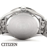 Citizen Eco Drive Black Dial Silver Steel Strap Watch For Men - BM7250-56E Buy Now By Citizen