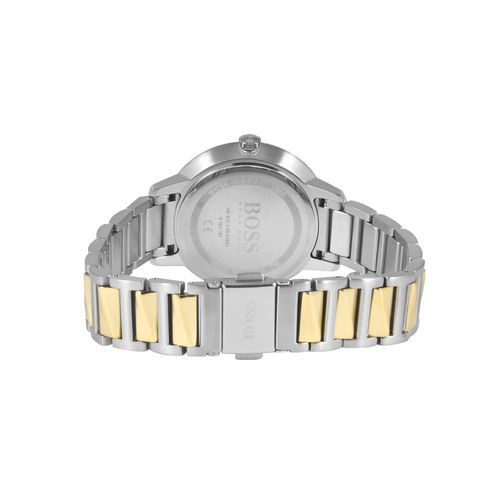 Hugo Boss Signature Silver Dial Two Tone Steel Strap Watch for Women - 1502568 Buy Now By Hugo Boss