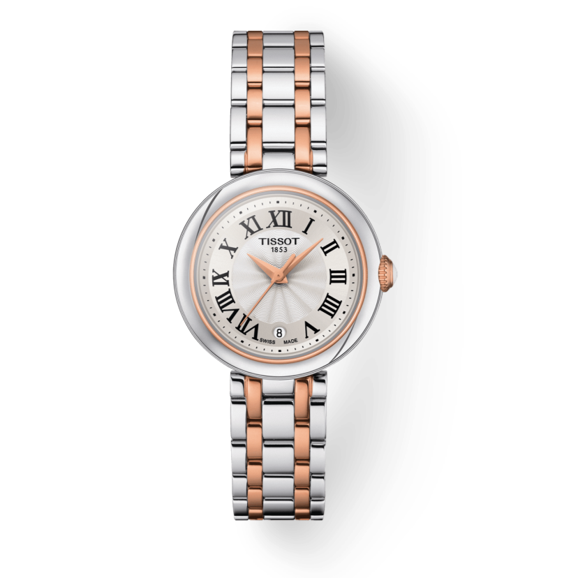 Tissot Bellissima Small Lady White Dial Two Tone Steel Strap Watch For Women - T126.010.22.013.01 Buy Now By Tissot