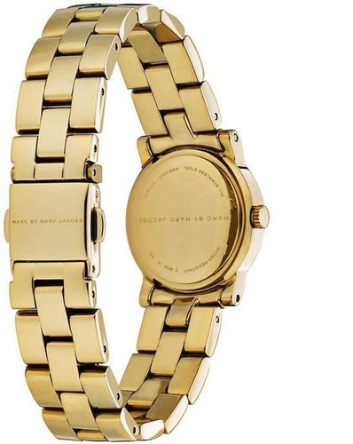 Marc Jacobs Mini Amy White Dial Gold Steel Strap Watch for Women - MBM3057 Buy Now By Marc Jacobs