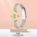 Coach Park Silver Dial Two Tone Steel Strap Watch for Women - 14503643 Buy Now By Coach