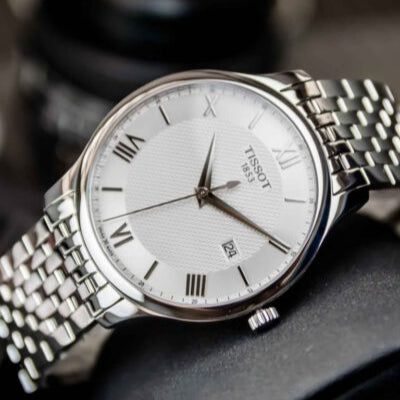 Tissot T Classic Tradition Silver Dial Silver Steel Strap Watch For Men - T063.610.11.038.00 Buy Now By Tissot