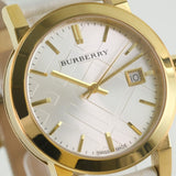 Burberry The City White Dial White Leather Strap Watch for Women - BU9110 Buy Now By Burberry