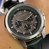 Maserati Successo 44mm Grey Dial Black Leather Strap Watch For Men - R8871621006 Buy Now By Maserati