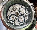 Maserati Successo Chronograph Silver Dial Silver Steel Strap Watch For Men - R8873621006 Buy Now By Maserati