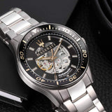 Maserati SFIDA Automatic Black Dial Silver Steel Strap Watch For Men - R8823140002 Buy Now By Maserati