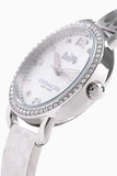 Coach Delancey White Dial Silver Steel Strap Watch for Women - 14502353 Buy Now By Coach