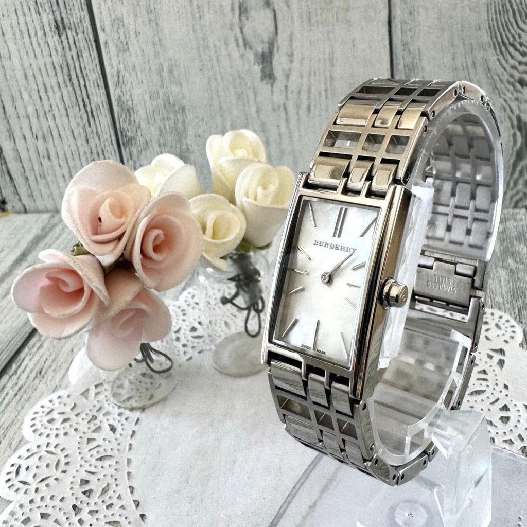 Burberry Heritage Quartz White Dial Silver Steel Strap Watch For Women - BU9600 Buy Now By Burberry