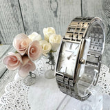 Burberry Heritage Quartz White Dial Silver Steel Strap Watch For Women - BU9600 Buy Now By Burberry