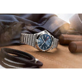 Breitling Chronomat GMT 40 Blue Dial Silver Steel Strap Watch for Men - A32398101C1A1 Buy Now By Breitling