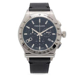 Salvatore Ferragamo 1927 Chrono Analog Black Dial Black Leather Strap Watch for Men - SFKZ00123 Buy Now By Salvatore Ferragamo