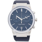 Salvatore Ferragamo Sapphire Chrono Blue Dial Blue Rubber Strap Watch for Men - SFME00923 Buy Now By Salvatore Ferragamo