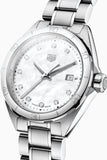 Tag Heuer Formula 1 White Mother of Pearl Dial Silver Steel Strap Watch for Women - WBJ1319.BA0666 Buy Now By Tag Heuer
