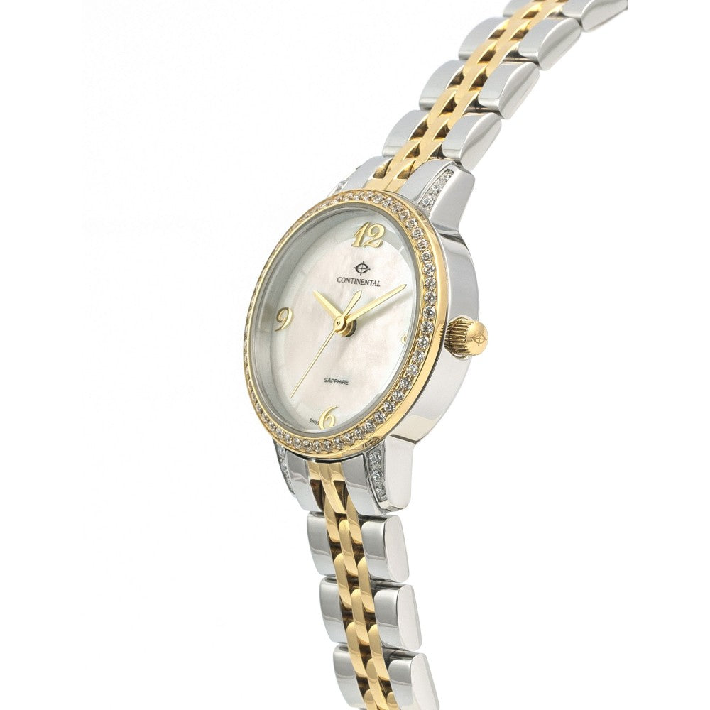 Coach Delancey Mother of Pearl White Dial Two Tone Steel Strap Watch for Women - 14502480 Buy Now By Coach
