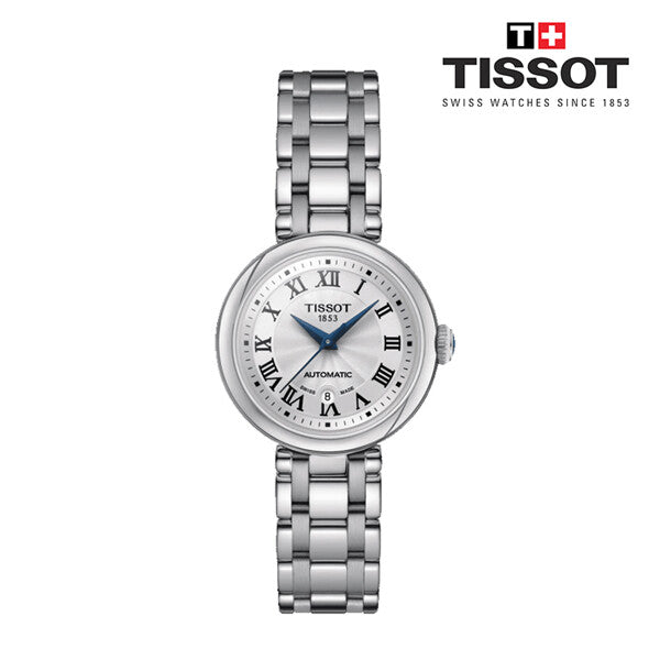 Tissot Bellissima Automatic Silver Dial Silver Steel Strap Watch For Women - T126.207.11.013.00 Buy Now By Tissot
