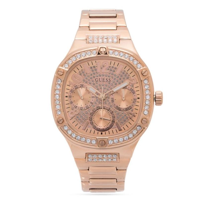 Guess Duchees Quartz Rose Gold Dial Rose Gold Steel Strap Watch For Women - GW0558L3 Buy Now By Guess