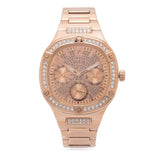 Guess Duchees Quartz Rose Gold Dial Rose Gold Steel Strap Watch For Women - GW0558L3 Buy Now By Guess