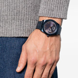 Guess Connoisseur Quartz Blue Dial Blue Steel Strap Watch For Men - GW0265G9 Buy Now By Guess