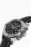 Breitling Avenger Chronograph 45mm Black Dial Black Leather Strap Watch for Men - A13317101B1X1 Buy Now By Breitling