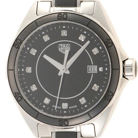 Tag Heuer Formula 1 Diamonds Black Dial Two Tone Steel Strap Watch for Women - WBJ141AB.BA0973 Buy Now By Tag Heuer