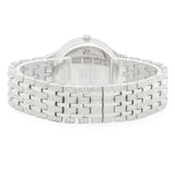 Bulova Crystal Collection Silver Dial Silver Steel Strap Watch for Women - 96L243 Buy Now By Bulova