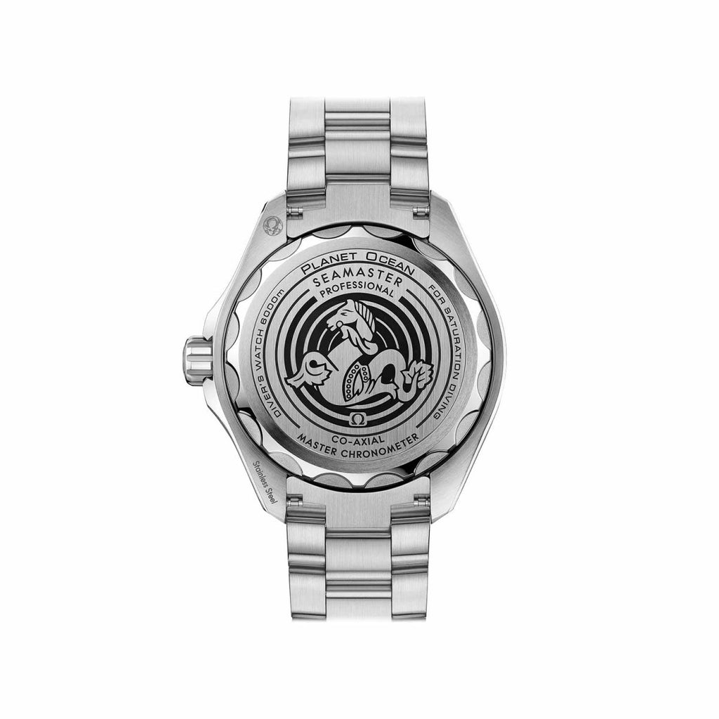 Omega Seamaster Planet Ocean 6000M 45.5mm Black Dial Silver Steel Strap Watch for Men - 21530462106001 Buy Now By Omega