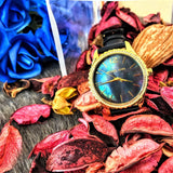 Michael Kors Layton Three Hand Mother of Pearl Black Dial Black Leather Strap Watch For Women - MK2911 Buy Now By Michael Kors